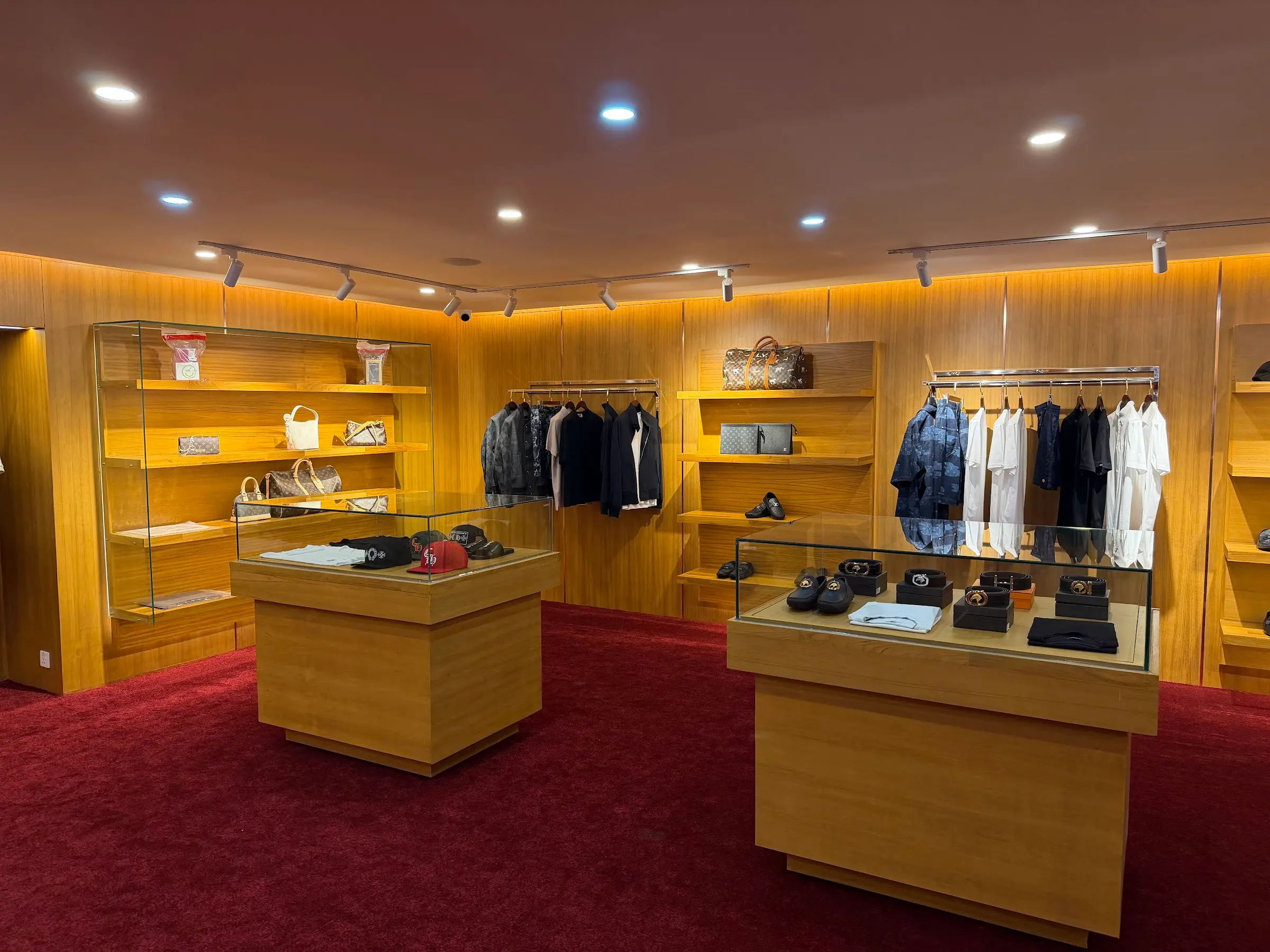 The Landmark fashion floor — boutique apparel and accessories